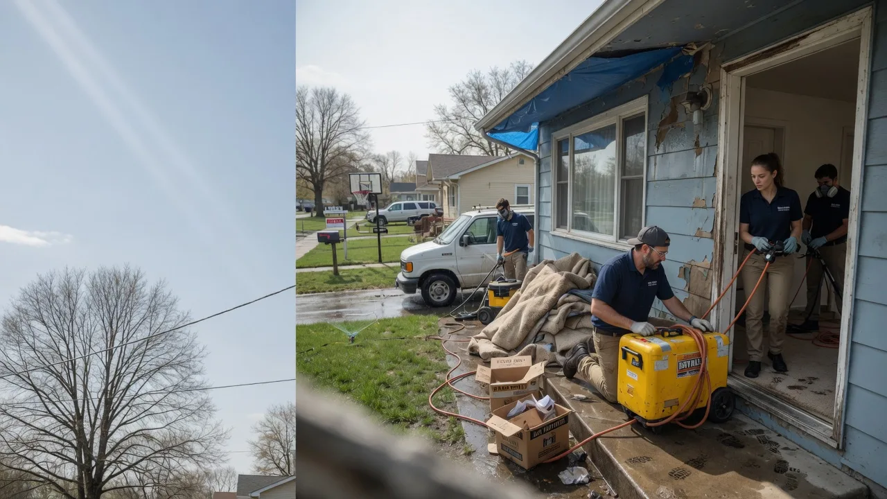 Basement Flood Cleanup in Valley Grove, WV near me